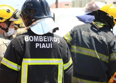 Equipe de resgate do Corpo de Bombeiros