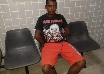 Homem preso pela PM de Sigefredo Pacheco