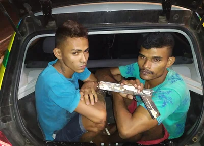 Suspeitos presos pela PM de Teresina