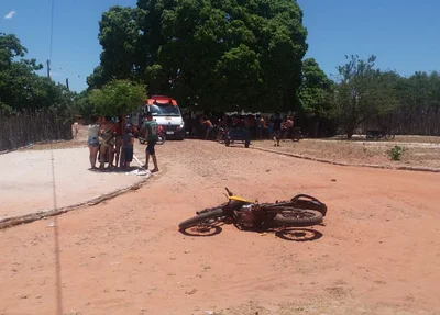 Local do acidente em Cocal que deixou três pessoas feridas