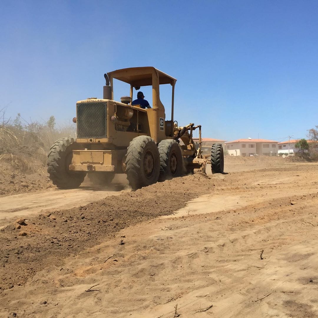 Obras no CT Afrânio Nunes
