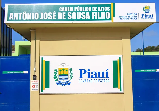 Governador Wellington Dias inaugura Cadeia Pública de Altos