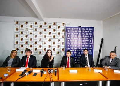 Coletiva da Polícia Federal sobre a Operação Satélites