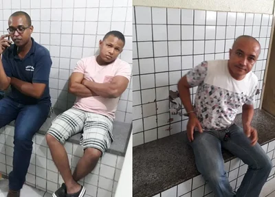 Funcionários e receptor presos