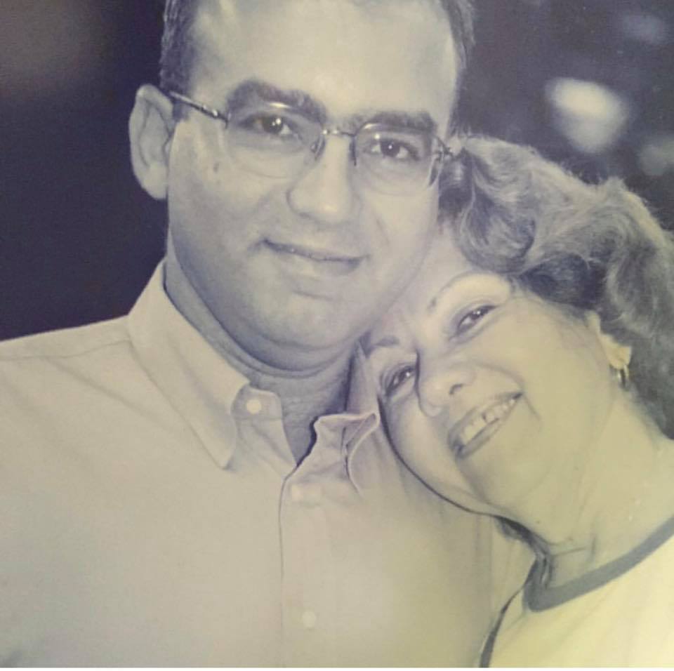 Firmino Filho ao lado da mãe, Lindalma Soares