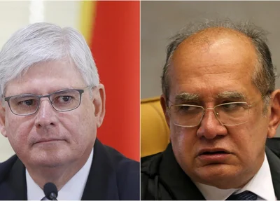 Rodrigo Janot e Gilmar Mendes