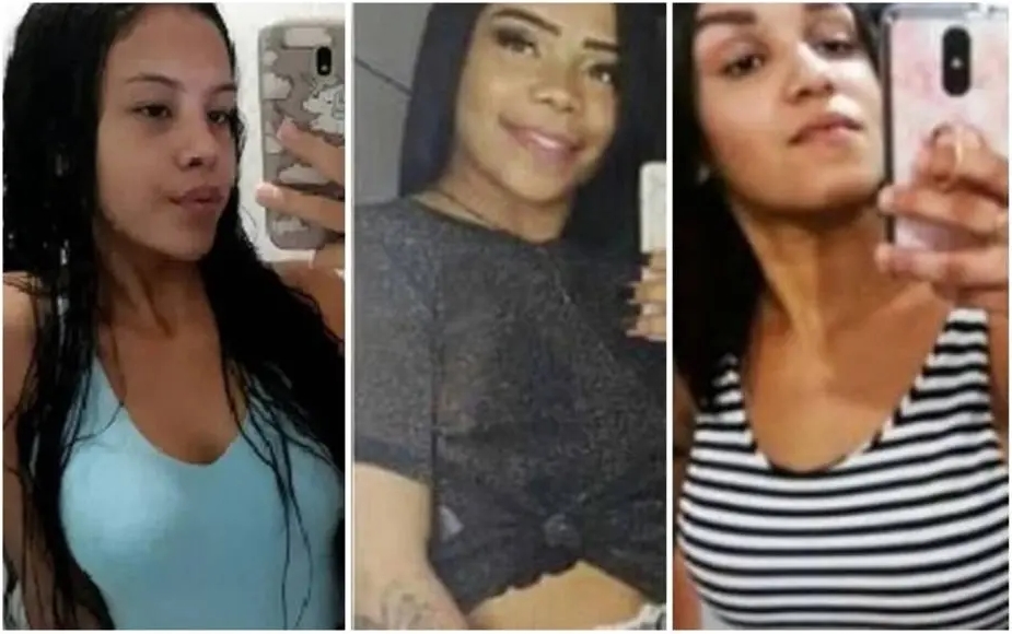 Stefani Rocha Moraes, Ingrid Rocha de Souza e Andressa Soares Lima foram assassinadas em Duque de Caxias