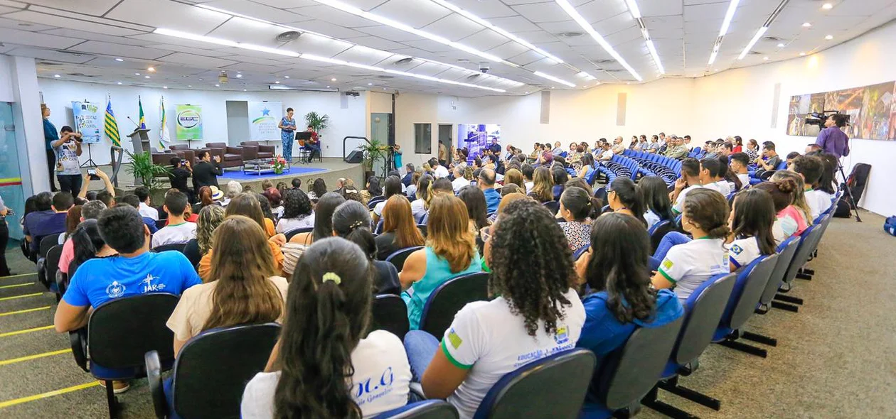 Participante da palestra