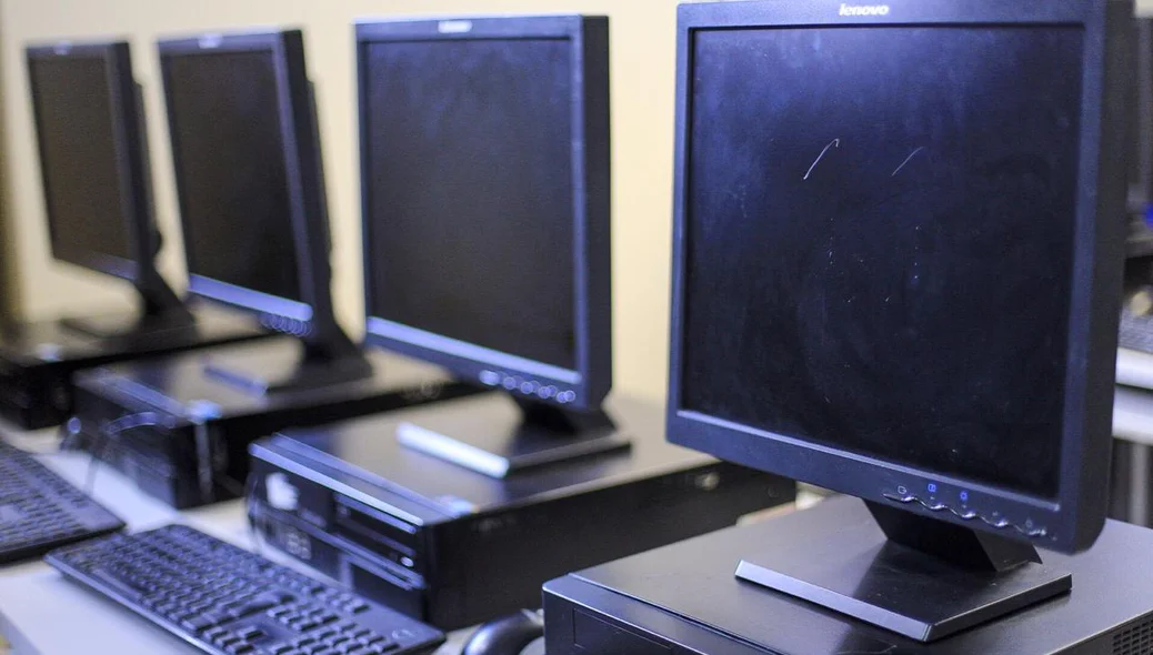 Solenidade de entrega de computadores para a Secretaria de Segurança Pública