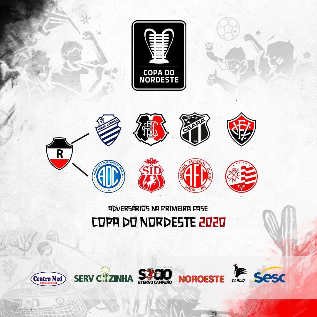 Times que o river vai enfrentar na Copa do Nordeste 2020