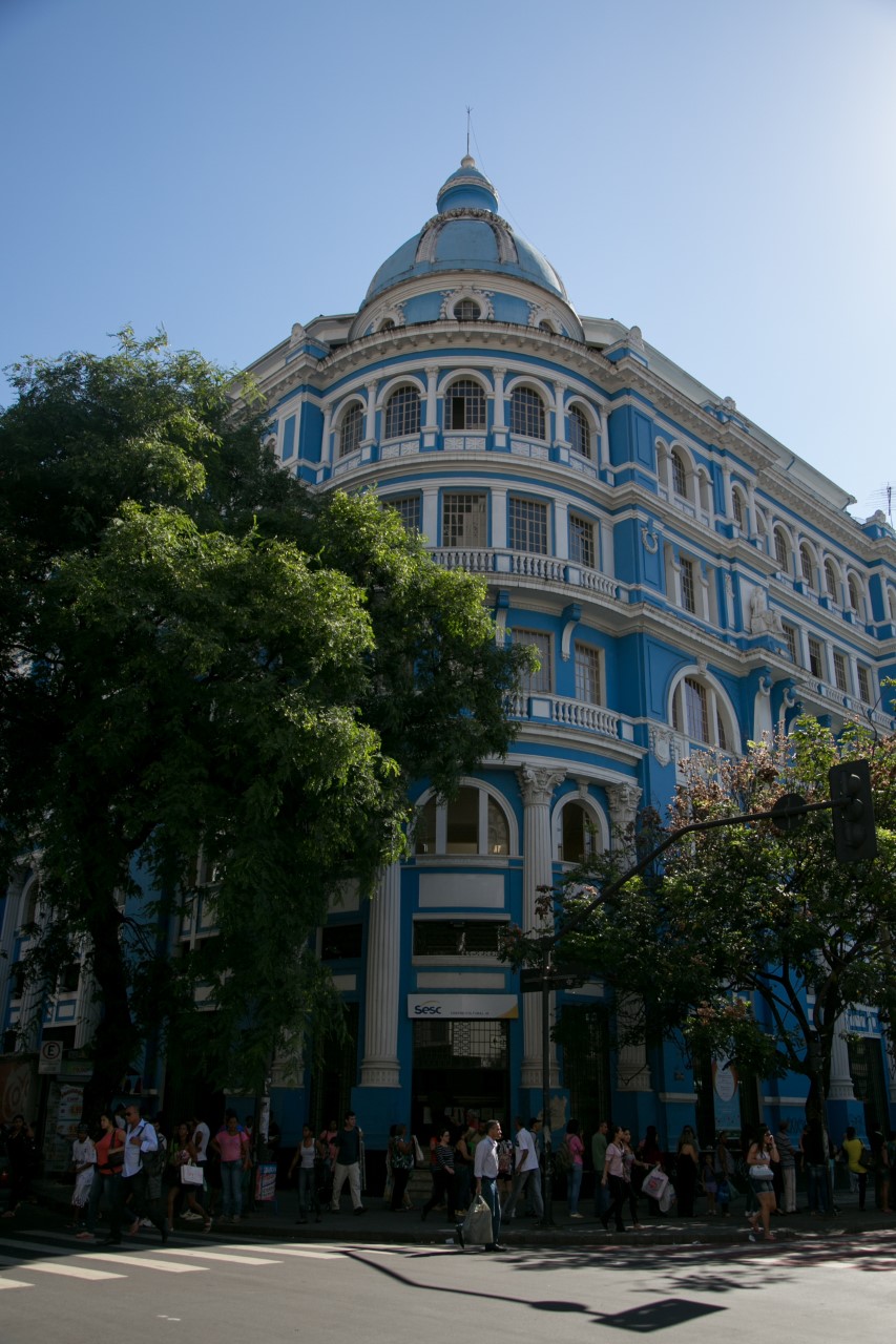 Estrutura Sesc centro cultural Jk