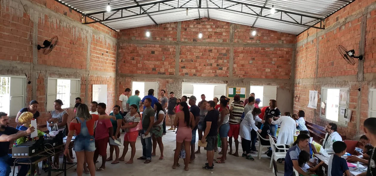 Projeto atendeu população do Povoado Árvores Verdes