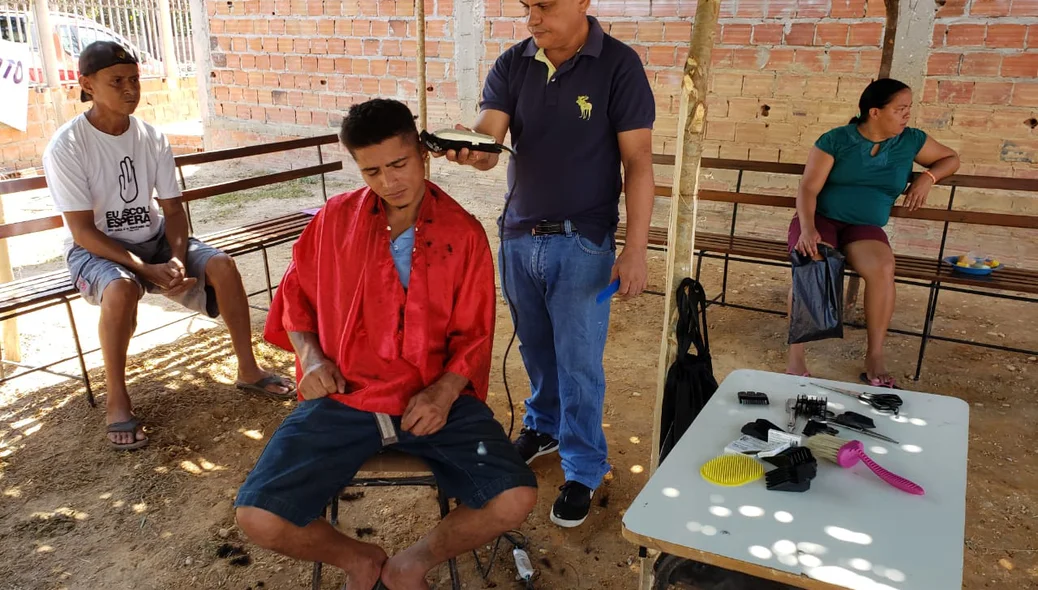 Serviço de corte de cabelo