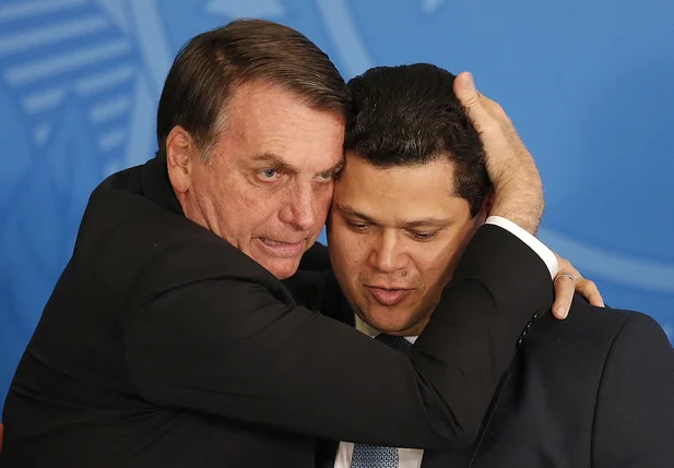 Bolsonaro e Davi Alcolumbre