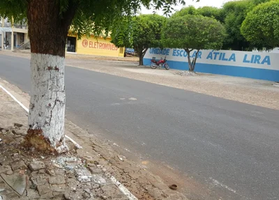 Local onde aconteceu a colisão