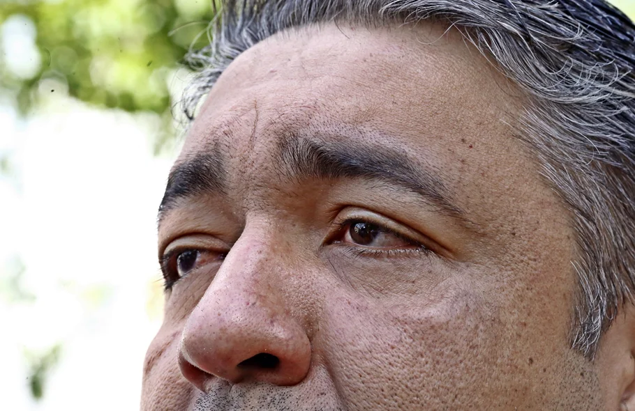 Para Claudinei, foram vândalos que colocaram fogo no quiosque