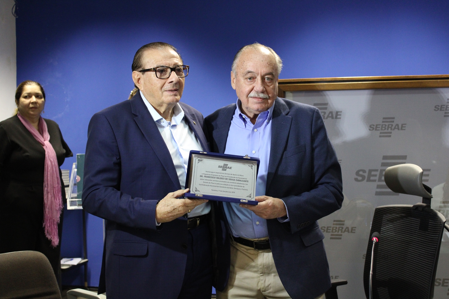 Valdeci Cavalcante é homenageado pelo Sebrae