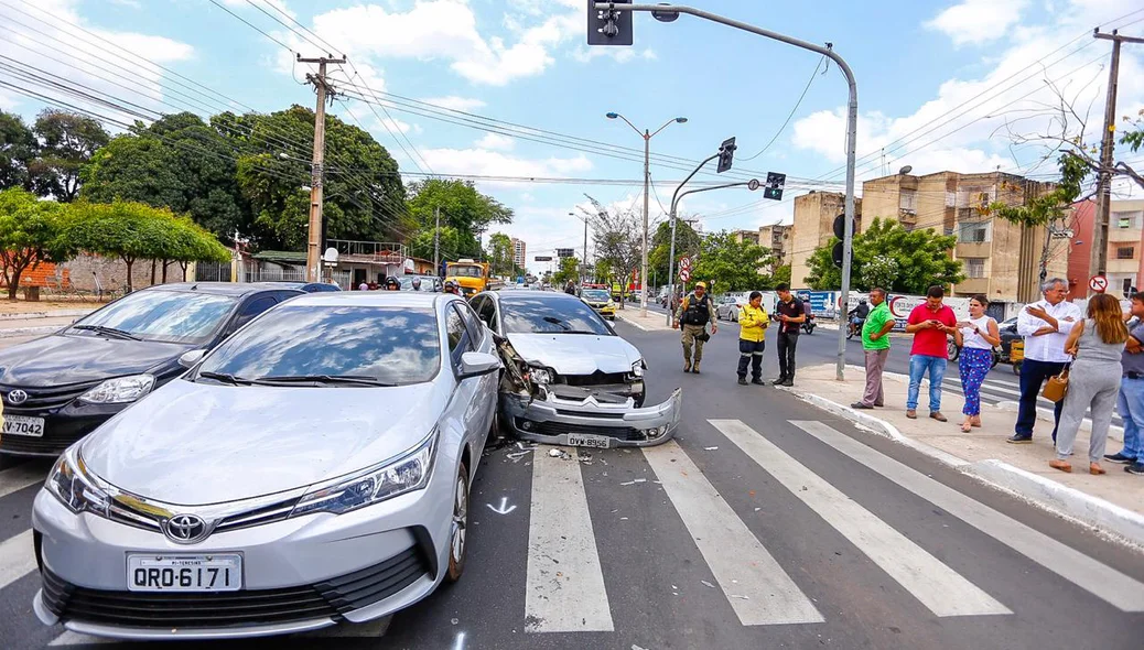 Acidente na Avenida Kennedty