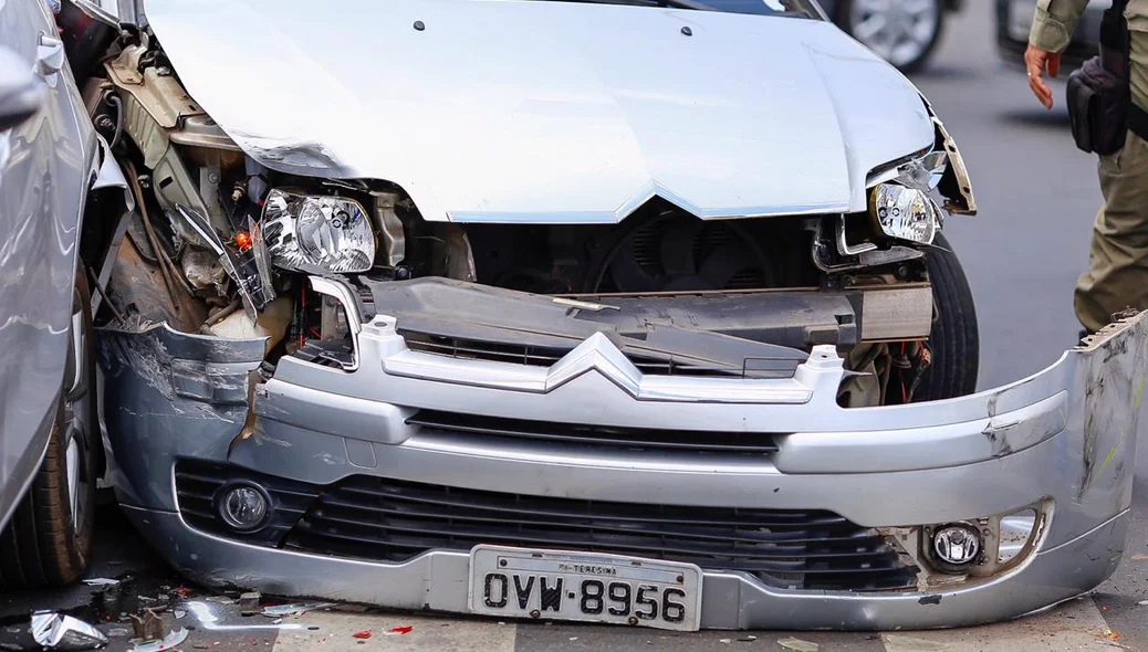 Carros envolvidos no acidente