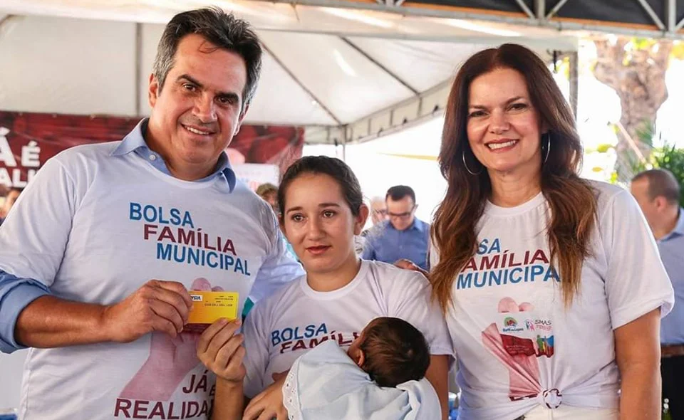 Senador Ciro Nogueira e deputada Iracema Portella em Buriti dos Lopes