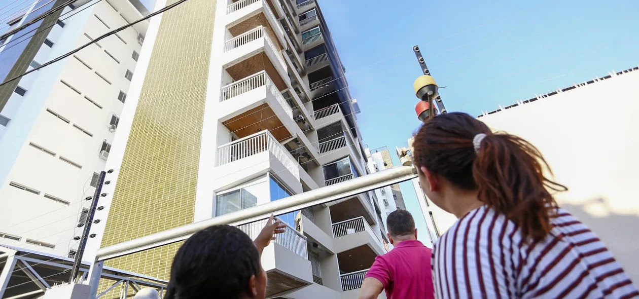 Apartamentos atingidos 