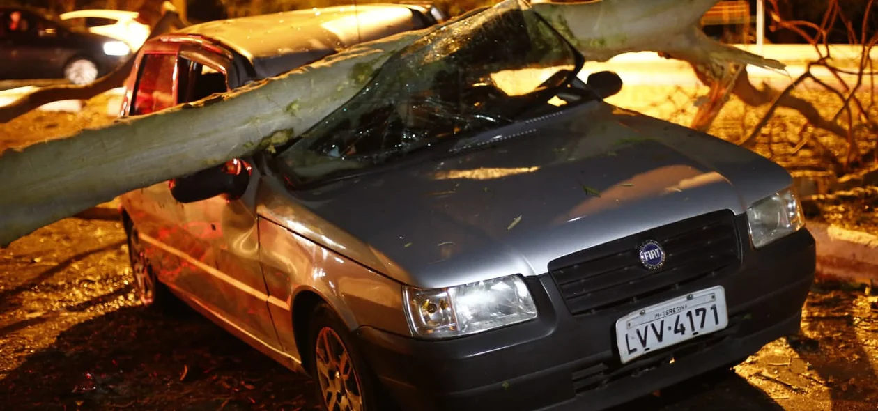 Apesar do impacto ninguém ficou ferido