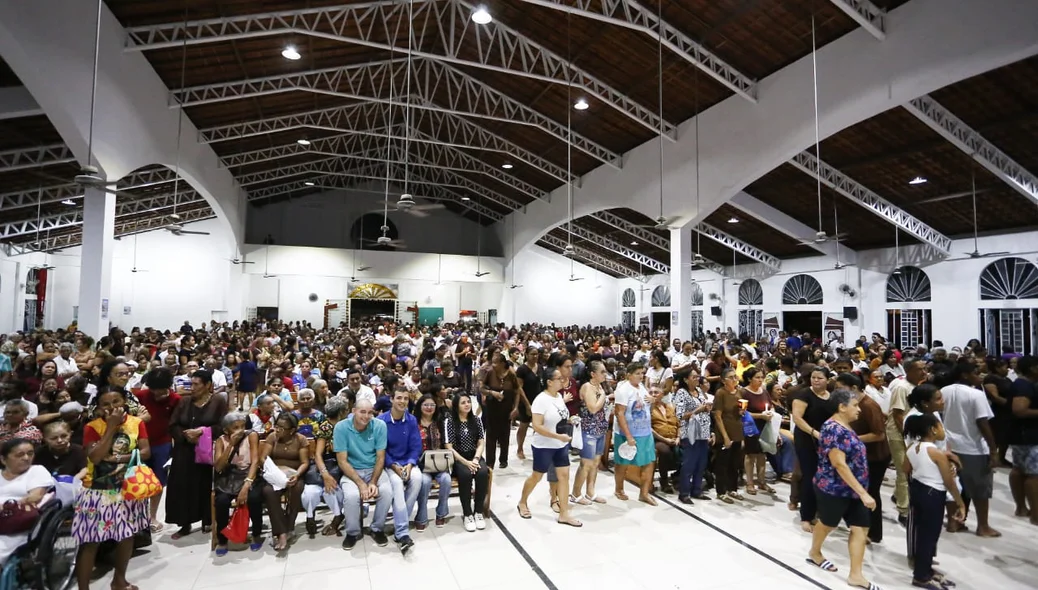 Missa no Santuário de São Francisco de Assis