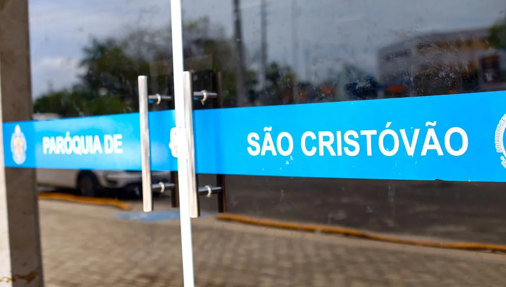 A missa Aconteceu na paróquia São Cristóvão