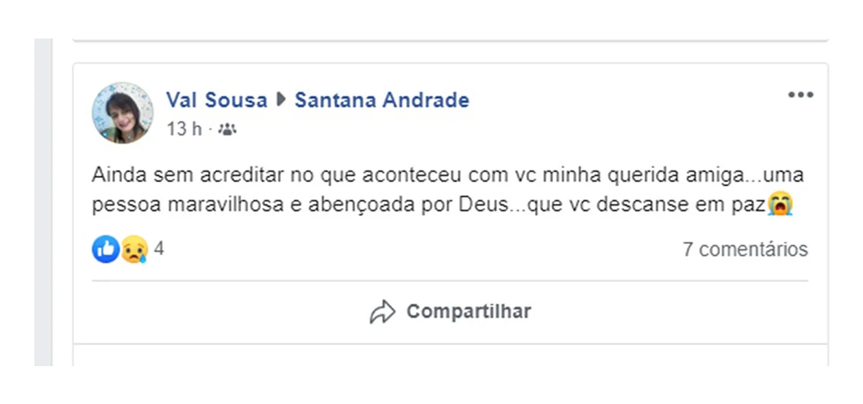 Homenagem a Santana Andrade   