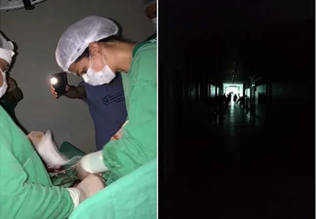 HUT e Maternidade Dona Evangelina Rosa sem energia