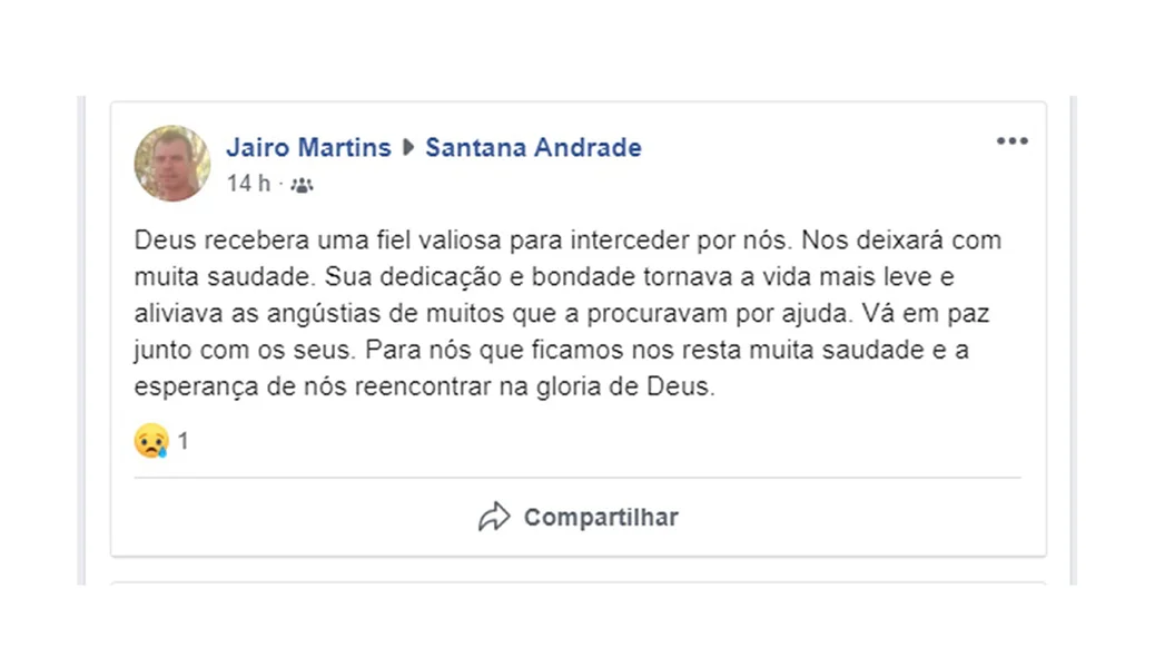 Santana Andrade  e filhos morreram em acidente na BR 316