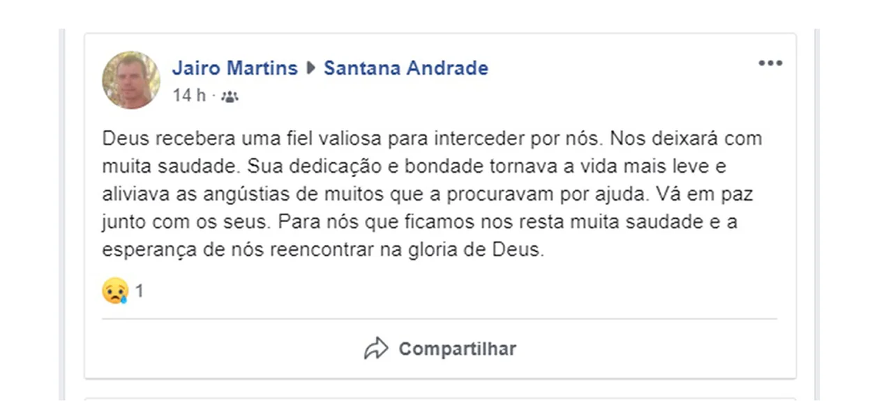 Santana Andrade  e filhos morreram em acidente na BR 316