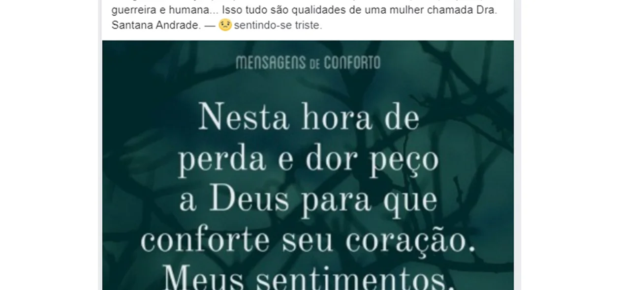 Santana Andrade  e filhos morreram em acidente nessa sexta