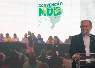 Marcelo Castro na convenção