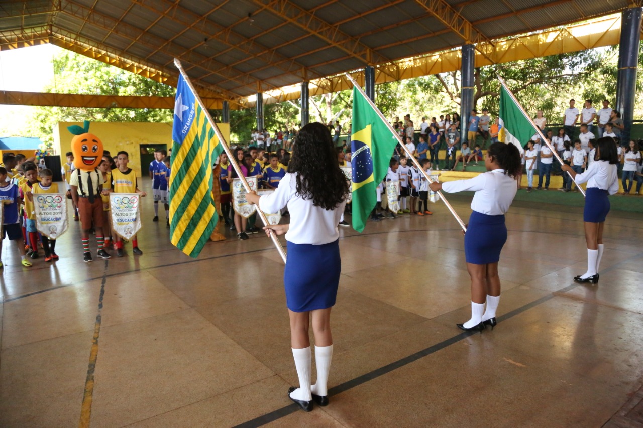 Abertura dos Jogos Escolares em Altos