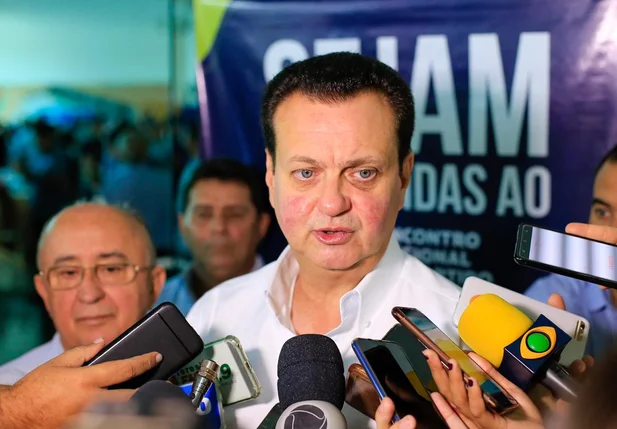Gilberto Kassab no evento de filiação do PSD