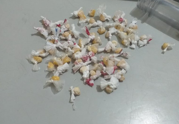 Os entorpecentes foram encontrados no interior de uma residência em Demerval Lobão