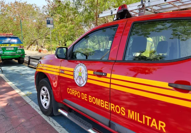 Corpo de Bombeiros foi acionado