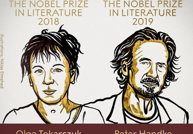 Ganhadores do Prêmio Nobel de Literatura 2018 e 2019