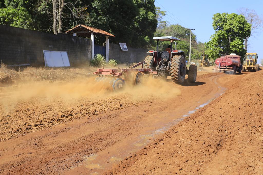Obras na BR 343