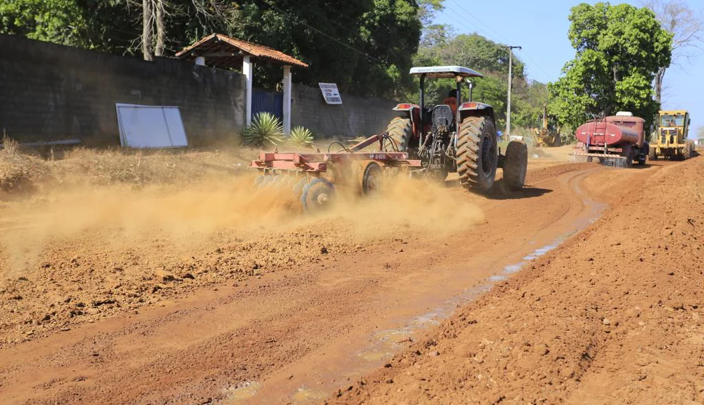 Obras na BR 343