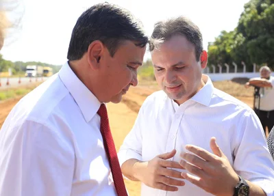 Wellington Dias e Mainha
