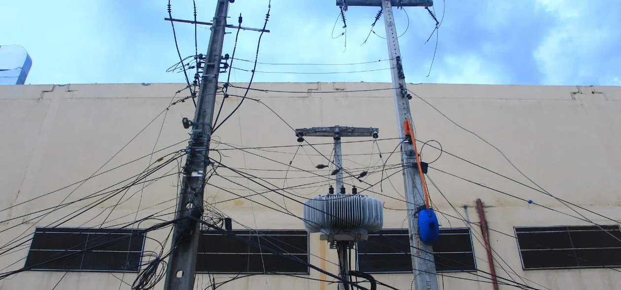 A localidade está sem energia