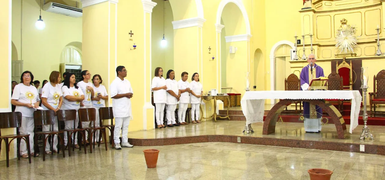 Celebração em homenagem a Família Andrade