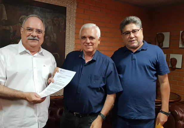 Osmar Júnior, Themístocles Filho e João Mádison 