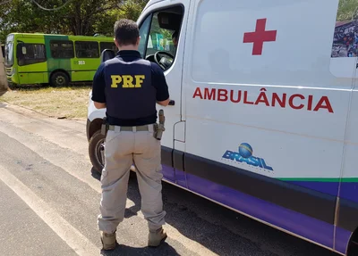 PRF apreende ambulâncias irregulares durante operação