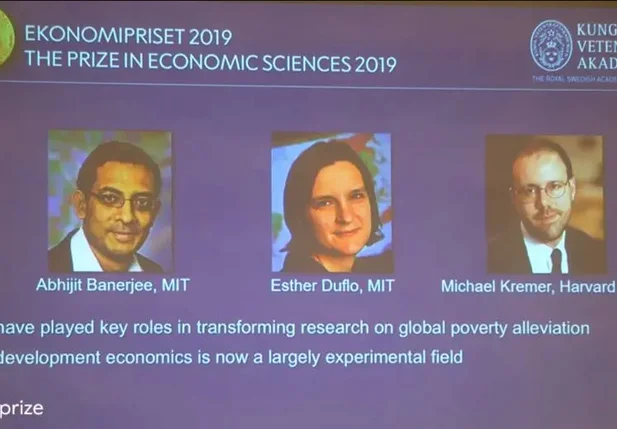 Ganhadores do Nobel de Economia 2019