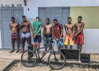 Grupo preso pela Força Tarefa
