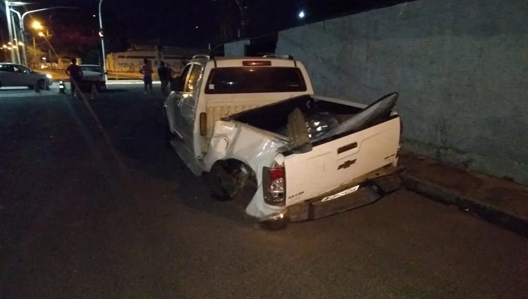 S10 envolvida no acidente