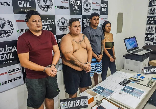 Acusados presos pelo GRECO